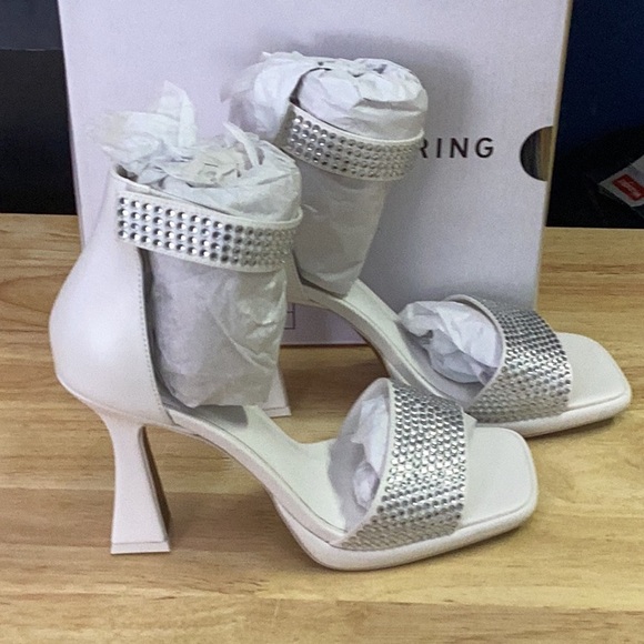 Call It Spring - Women's Lorii Heeled Sandal - White - size 10 - new - Picture 7 of 10
